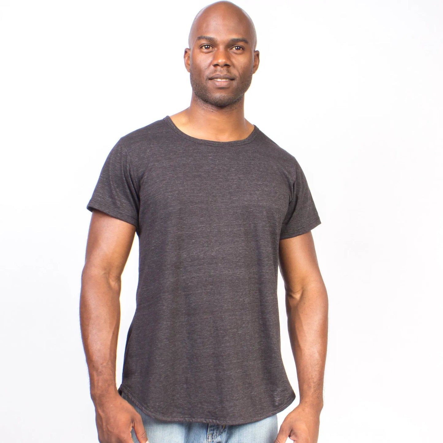 3011 - CLOSEOUT Unisex Curved Hem Tee by POS Wholesale