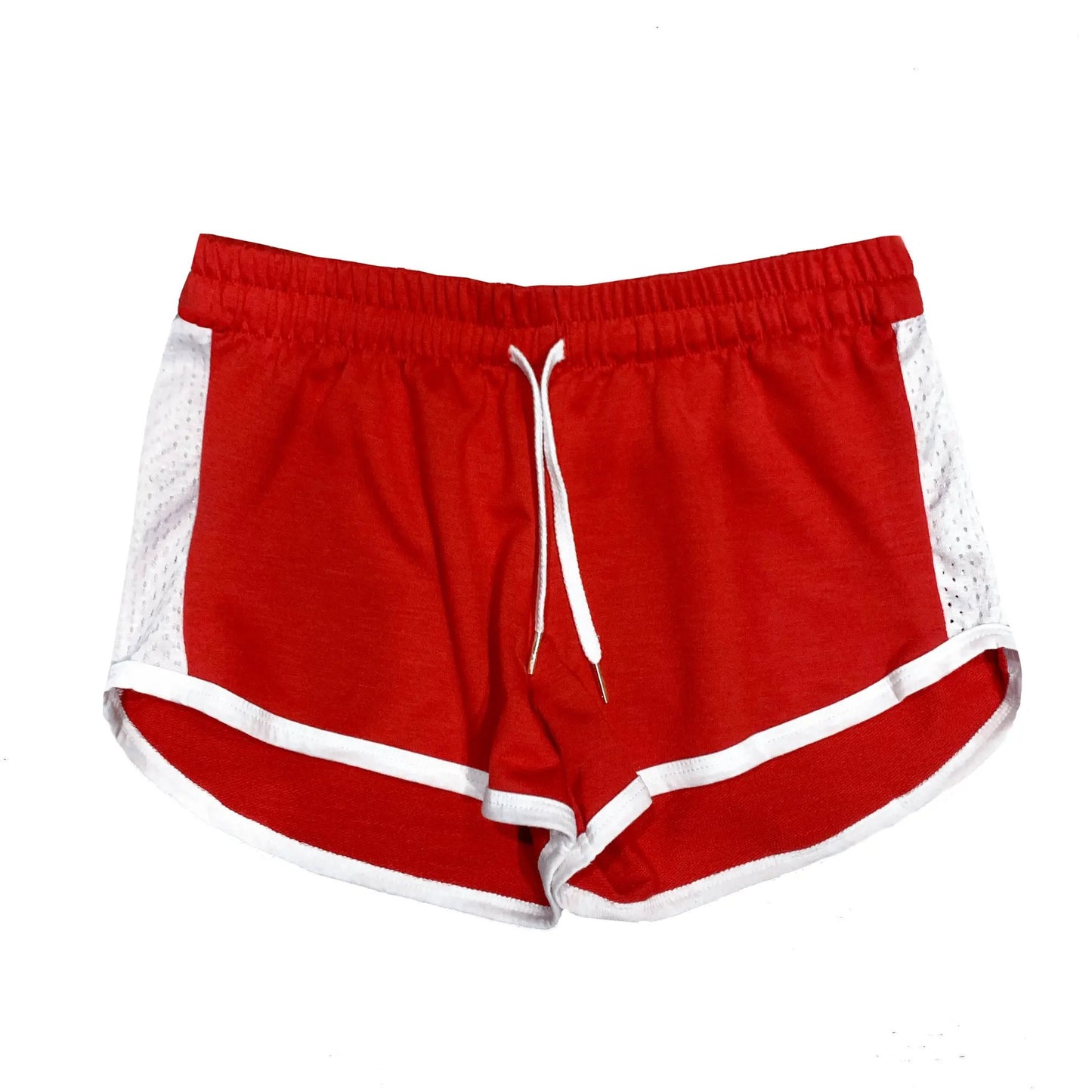 2008 - Women's Contrast Mesh Detail Shorts by POS Wholesale
