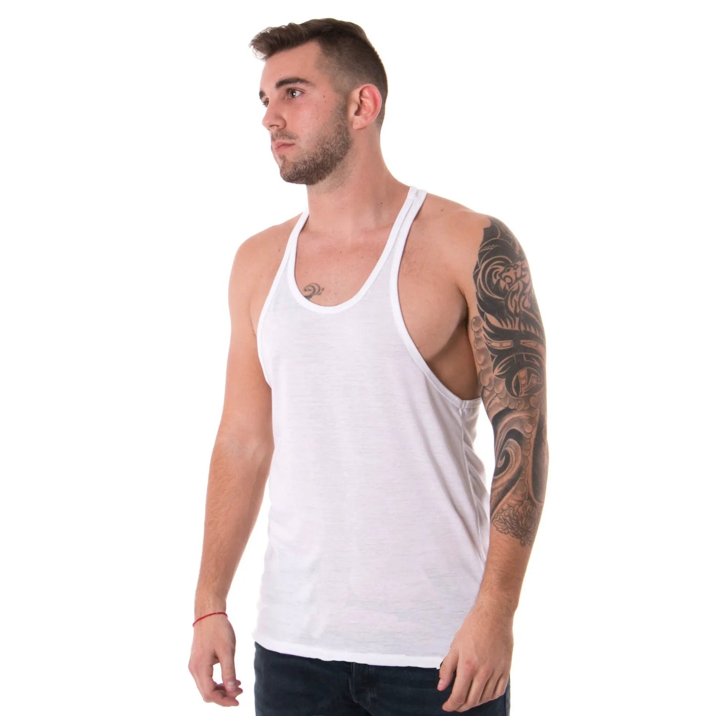 3008W - Men's Racerback Stringer Tank by POS Wholesale