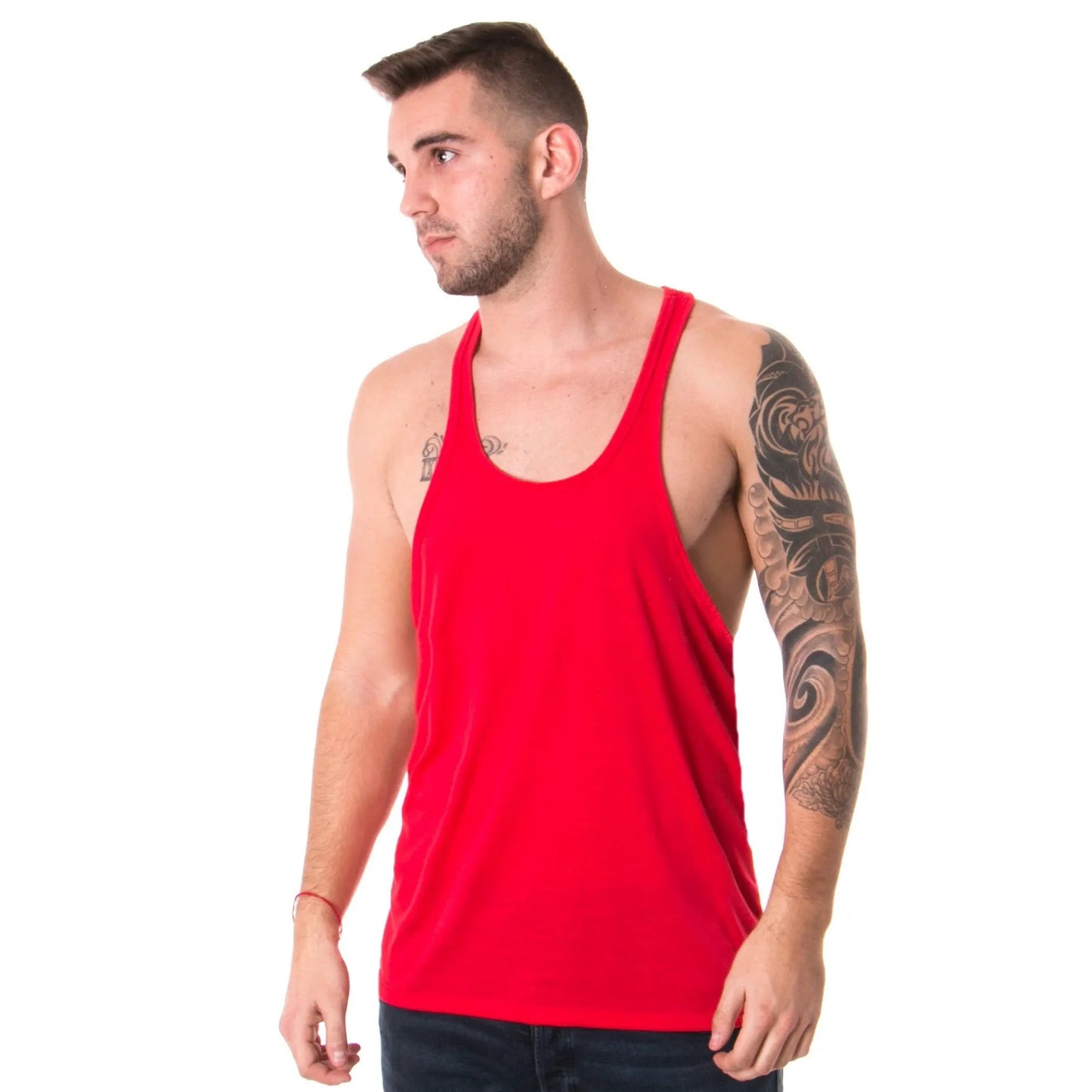 3008W - Men's Racerback Stringer Tank by POS Wholesale