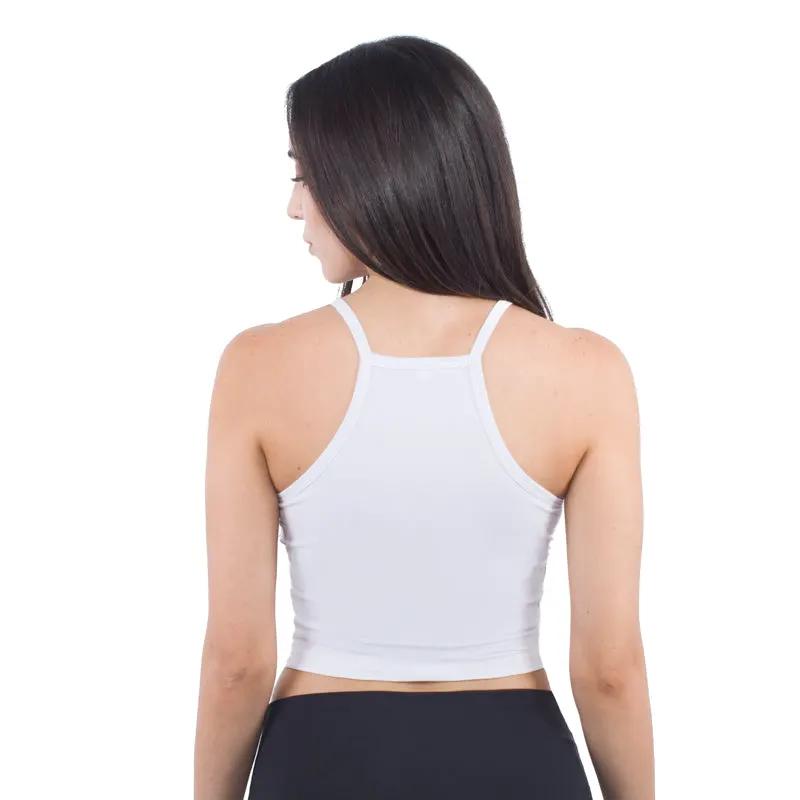 6033 - Women's Cropped Halter Top by POS Wholesale