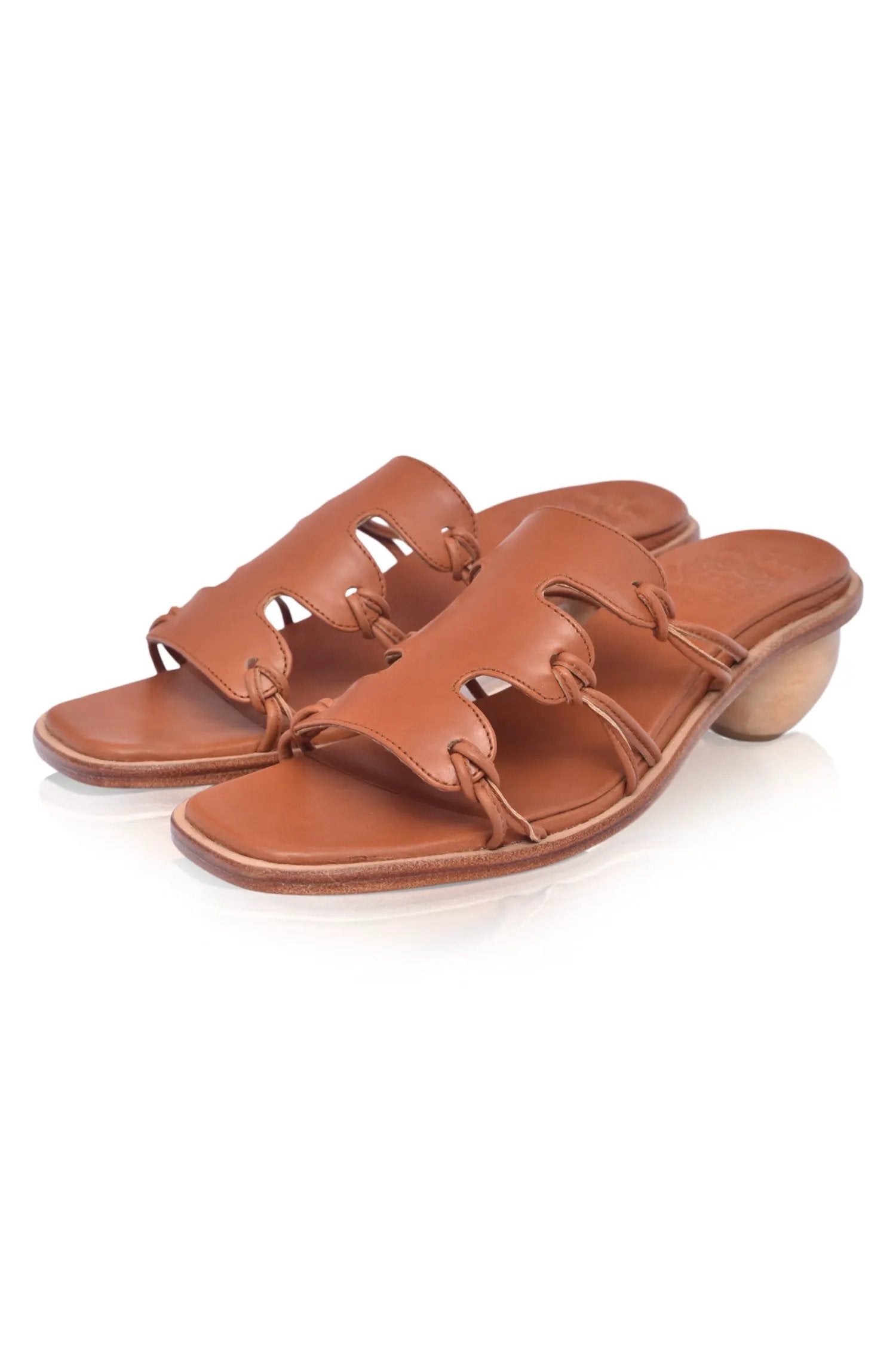 Ibiza Round Heel Mules by ELF