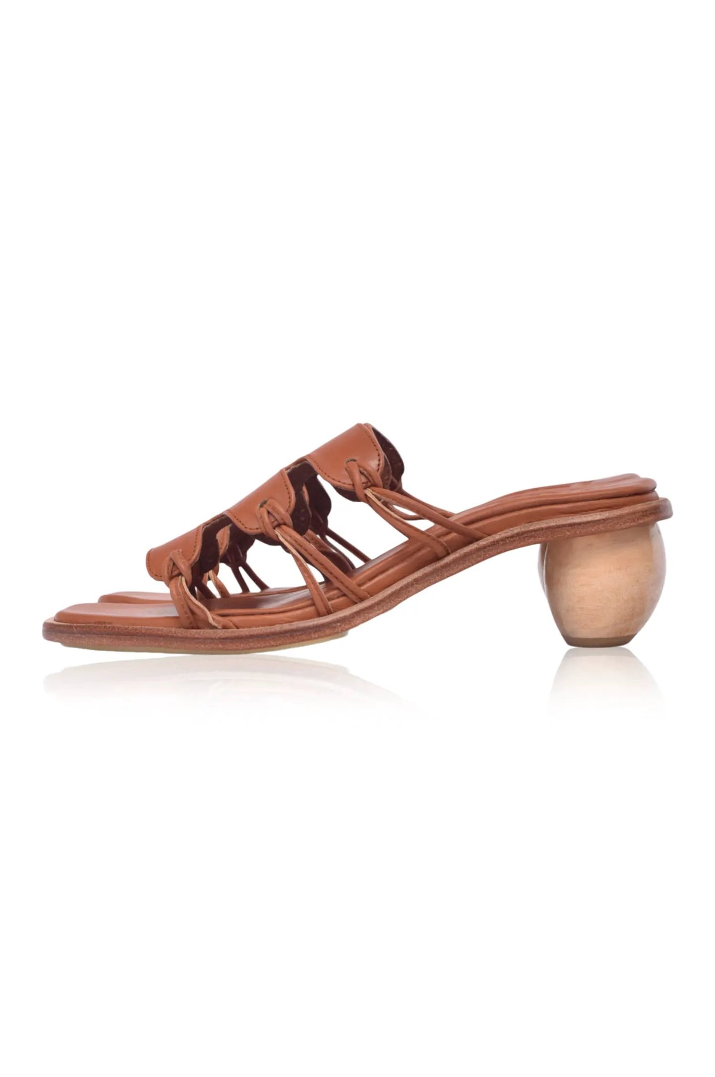 Ibiza Round Heel Mules by ELF