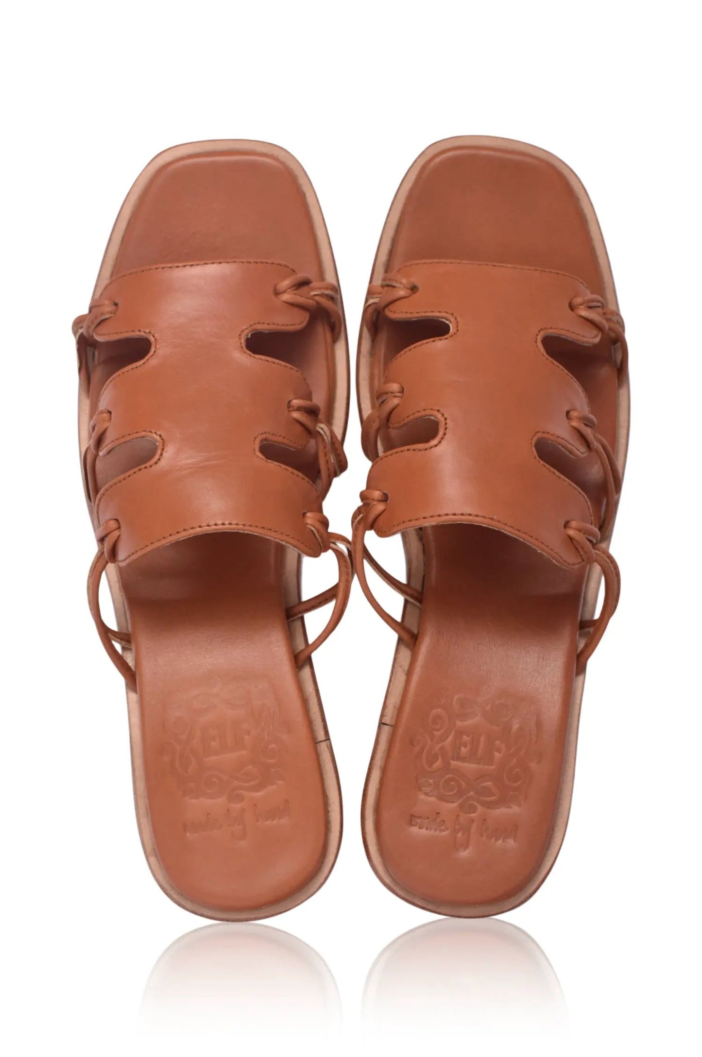 Ibiza Round Heel Mules by ELF