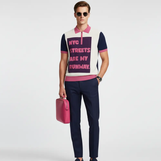 MEATPACKING Cashmere Polo BYMANYC ® New York by BYMANYC ® New York