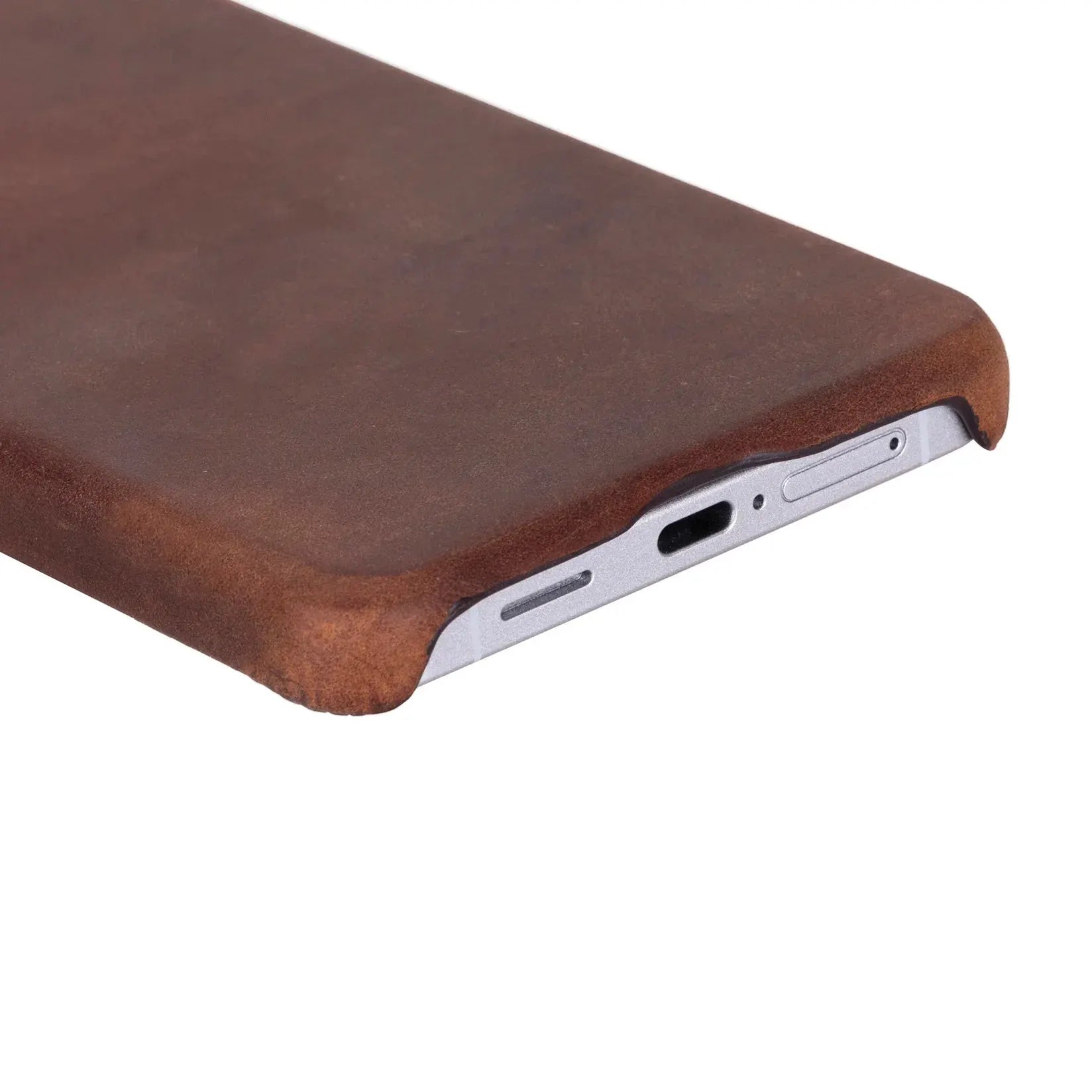 Marion Samsung Galaxy S26 Plus Leather Case – Genuine Leather Slim Cover by TORONATA