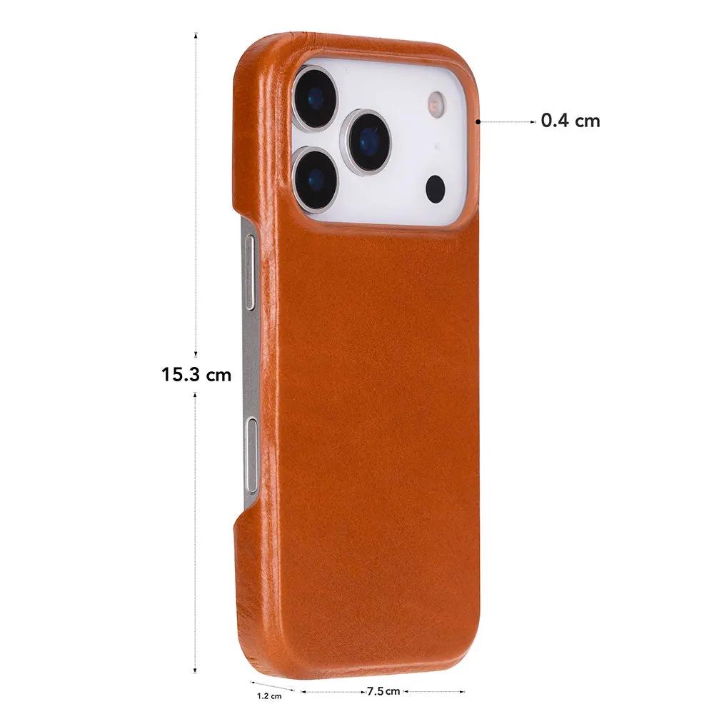 Bisbee iPhone 18 Pro Full-Grain Leather Case by TORONATA