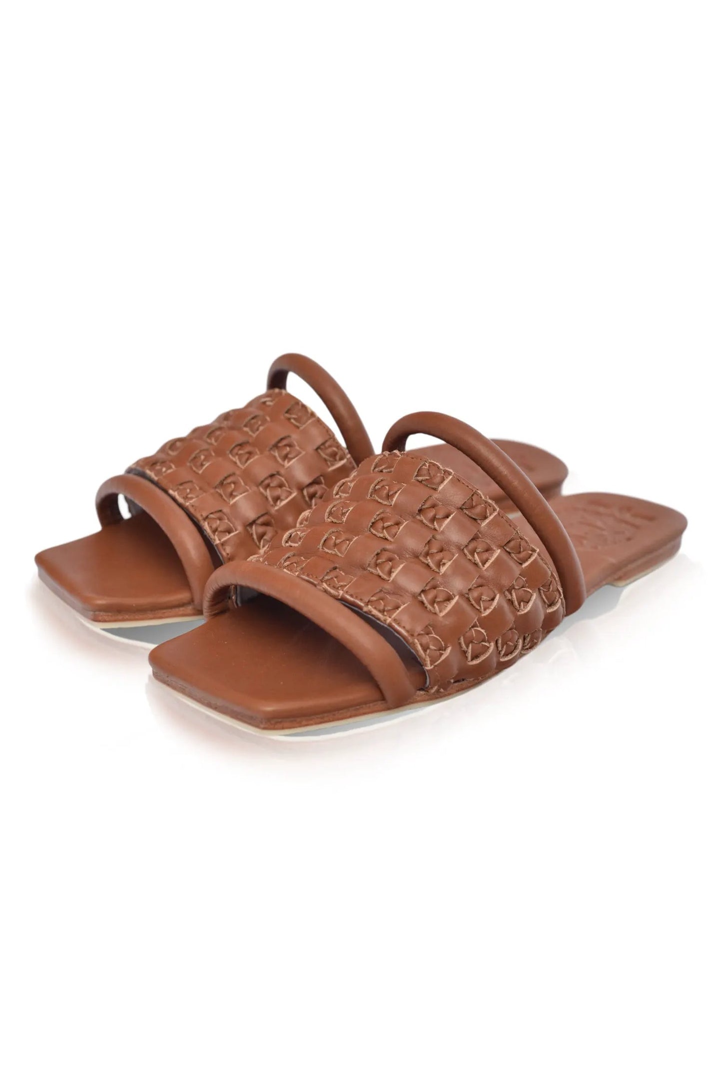 Majorca Leather Slides (Sz. 5) by ELF