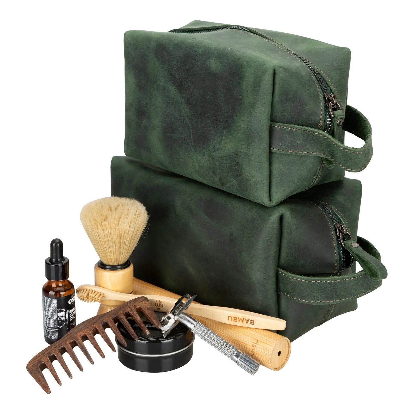 Eve Leather Dopp Kit, Large by TORONATA