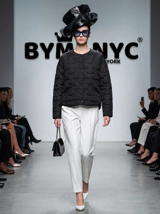 Sustainable Womens Jacket BymanyC New York Eco Friendly Trendy Outerwear by BYMANYC ® New York