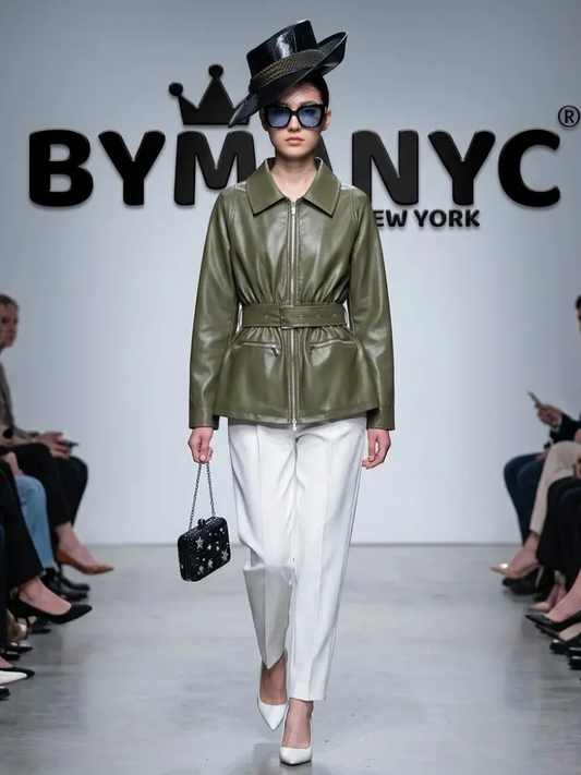 WOMEN'S JACKET Ecological MADISON AVENUE New Collection Trendy BYMANYC ® New York by BYMANYC ® New York