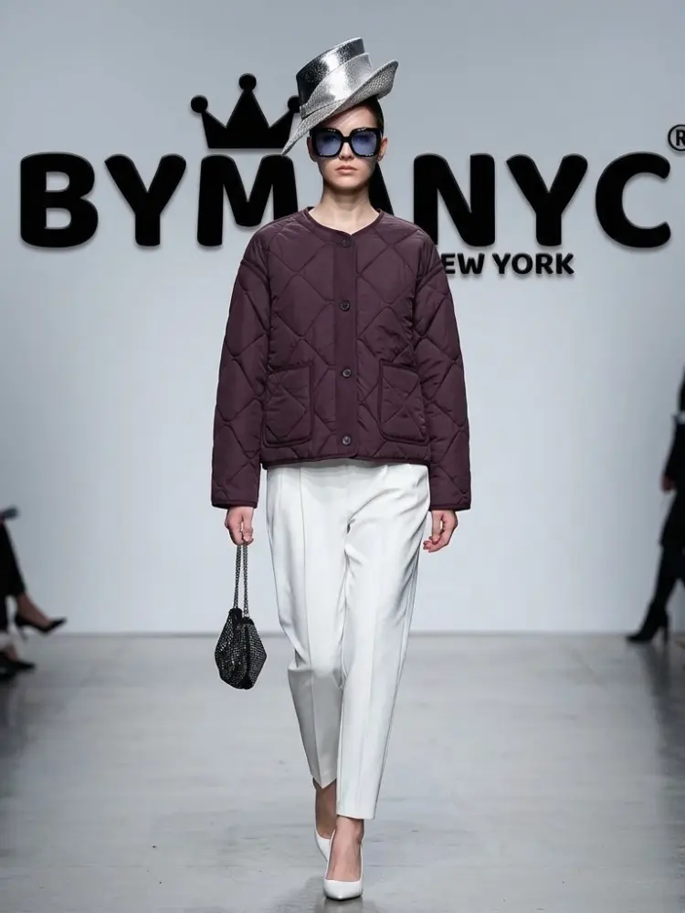 BymanyC New York Womens Sustainable Jacket Urban Chic Streetwear by BYMANYC ® New York
