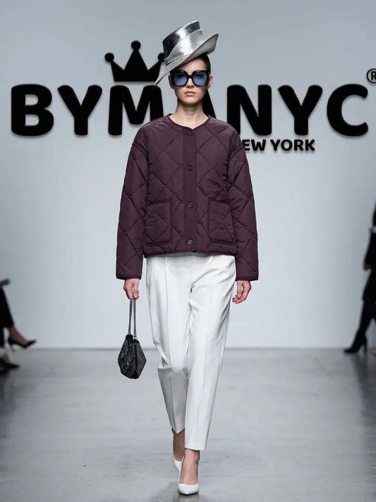 BymanyC New York Womens Sustainable Jacket Urban Chic Streetwear by BYMANYC ® New York