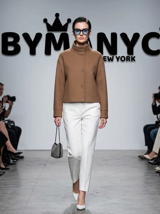 WOMEN'S JACKET Ecological PARK AVENUE New Collection Top Trendy BYMANYC ® New York by BYMANYC ® New York