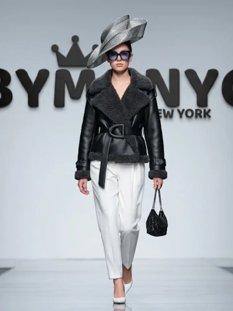 WOMEN'S JACKET Ecological Prêt-à-Porter New Collection UPPER EAST SIDE BYMANYC ® New York by BYMANYC ® New York