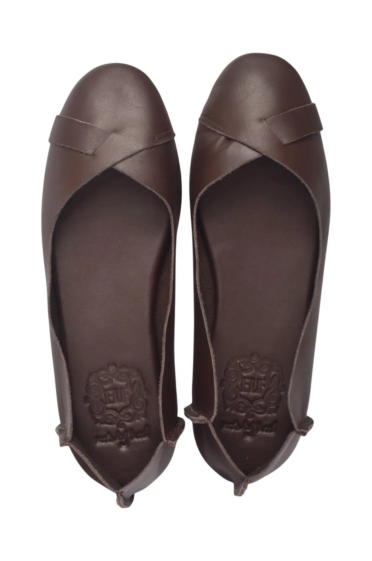 Native Leather Ballet Flats by ELF