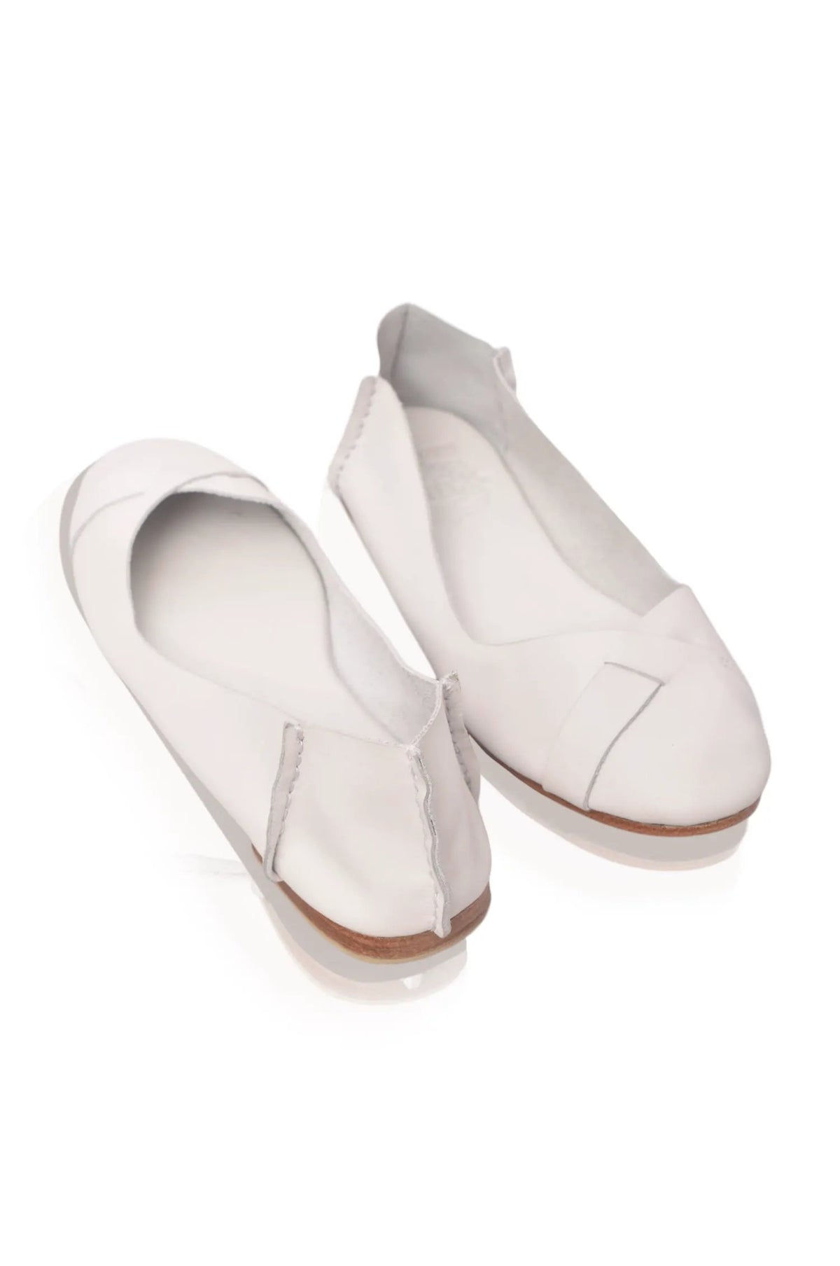 Native Leather Ballet Flats by ELF