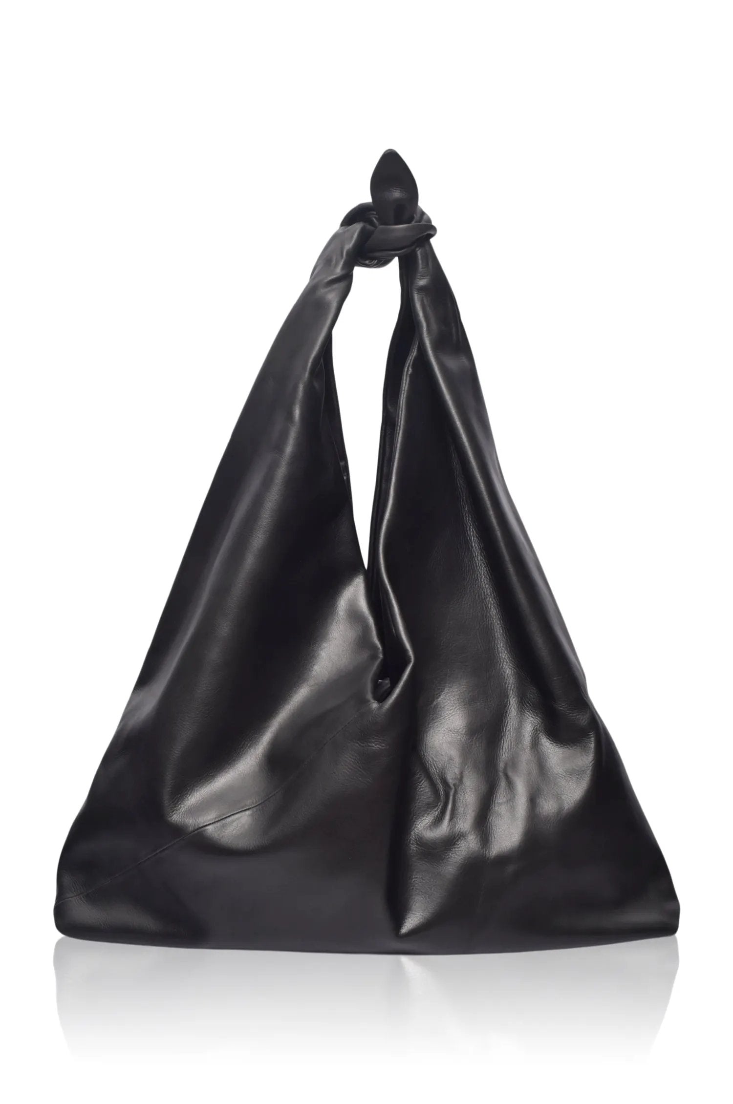Nudo Knotted Leather Shoulder Bag by ELF