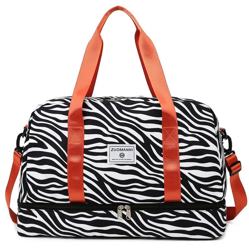 Yoga bag, short trip travel bag, handbag, maternity luggage bag, business travel storage bag, sports training and fitness bag by Dropsure