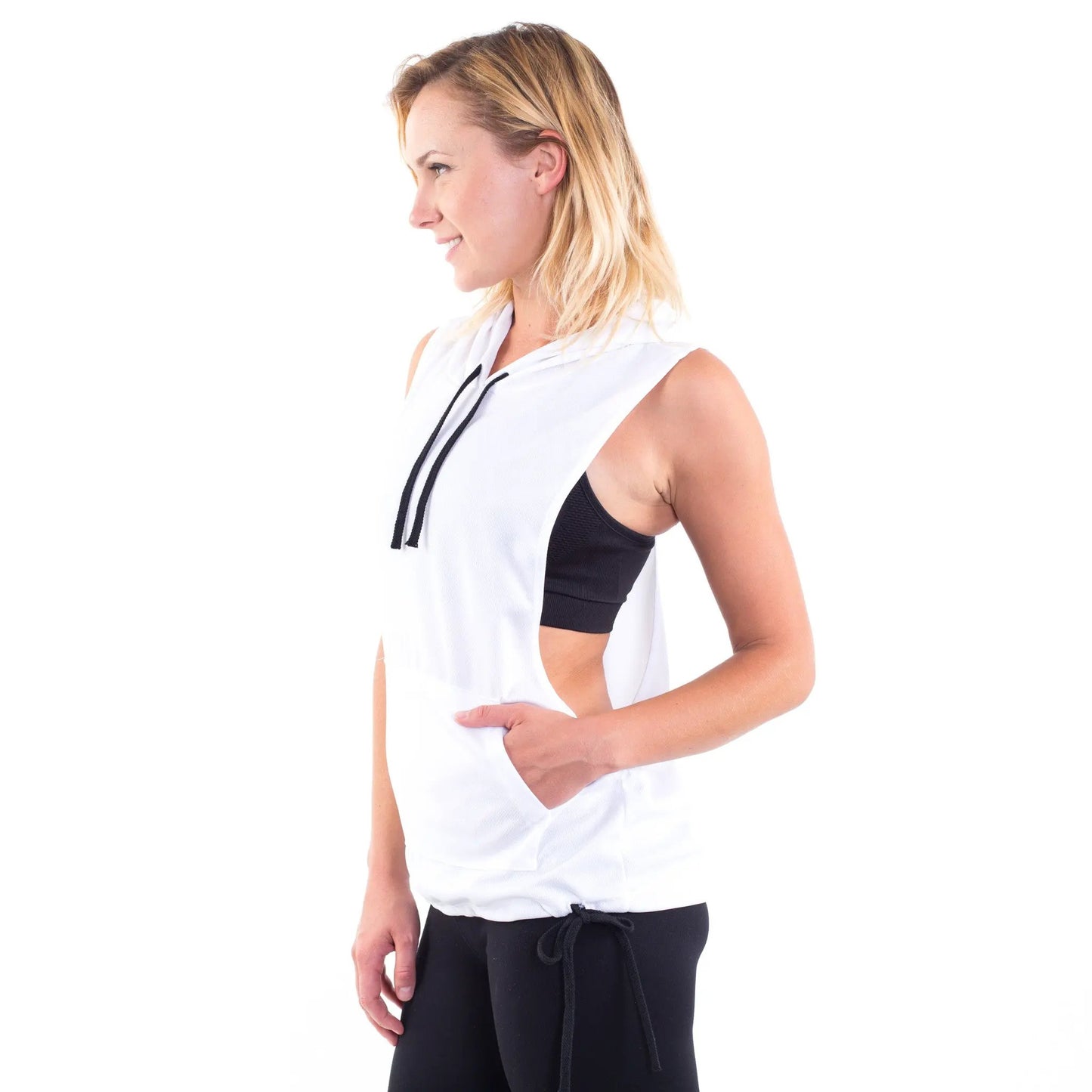 6014 - CLOSEOUT Women's Racerback Hoodie by POS Wholesale