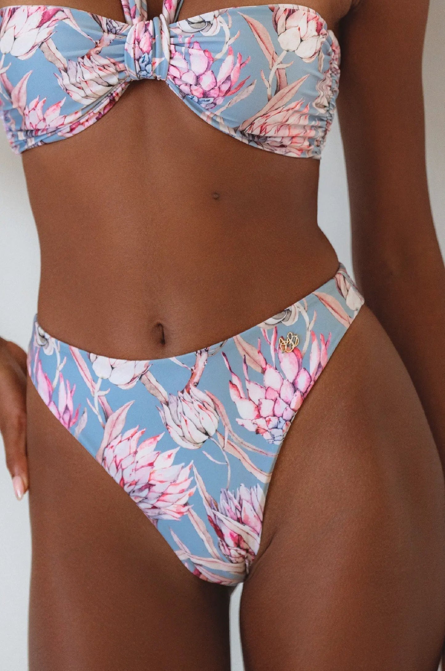 Palmeria High Waist Bikini Bottoms by Islabayswim