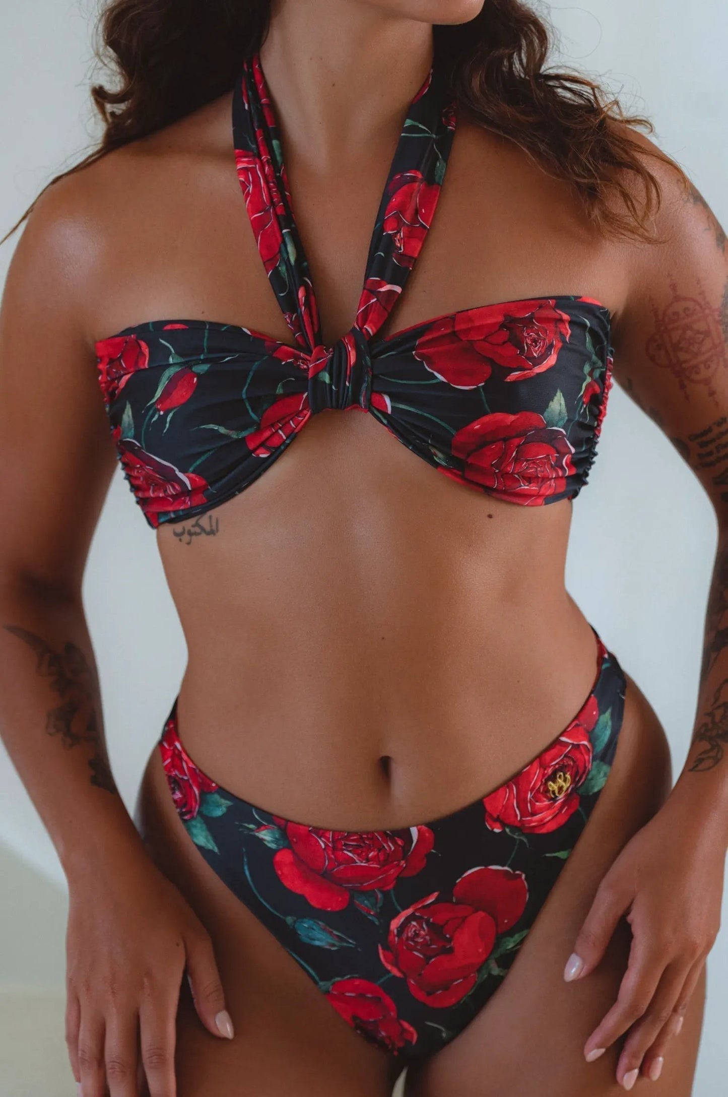 Palmeria Bandeau Bikini Top by Islabayswim