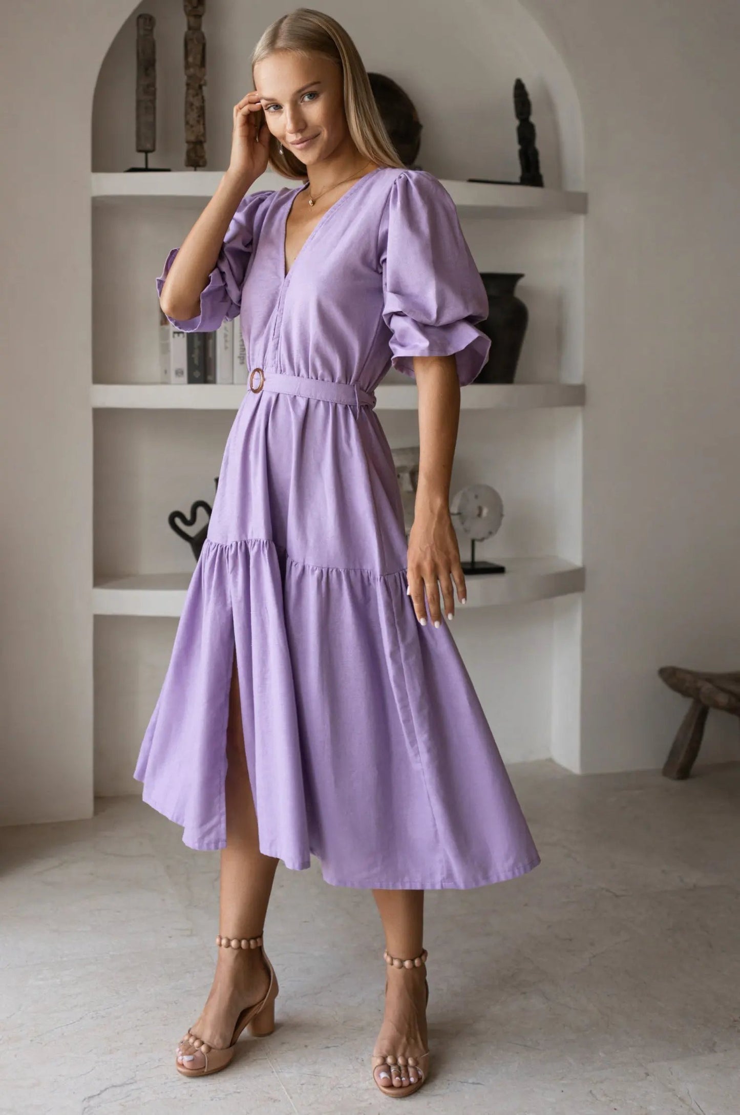 Peony Midi Dress (Sale) by ELF