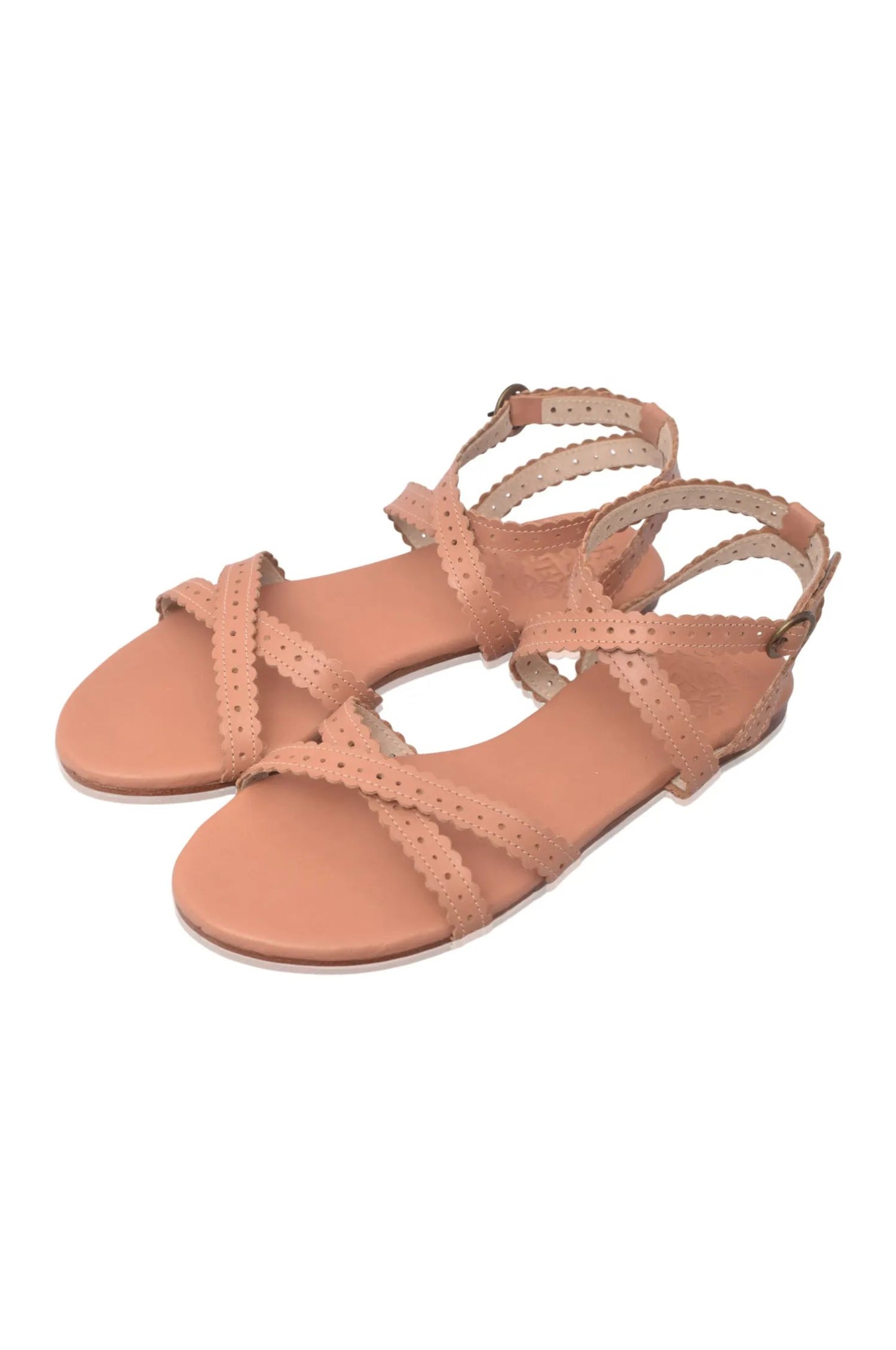 Playa Strappy Leather Sandals by ELF