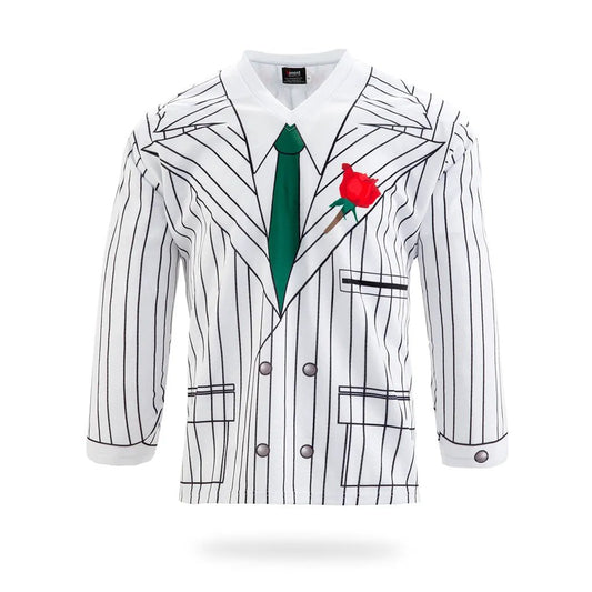 Custom White Suit Style Ice Hockey Jersey by Vimost Sportswear