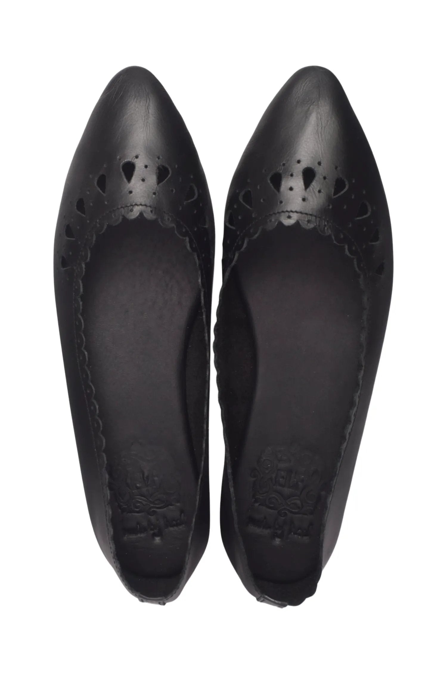 Pura Vida Cut-Out Leather Flats by ELF