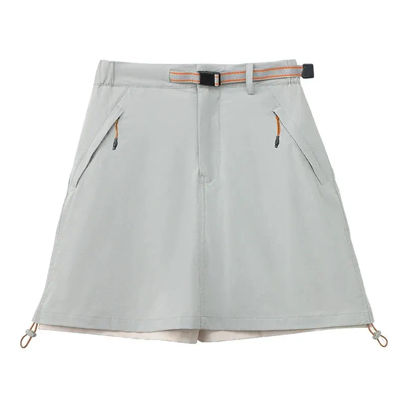 Shorts Stretch Shorts Skirt Lightweight Cargo Culottes Everyday Wear by Vimost Shop
