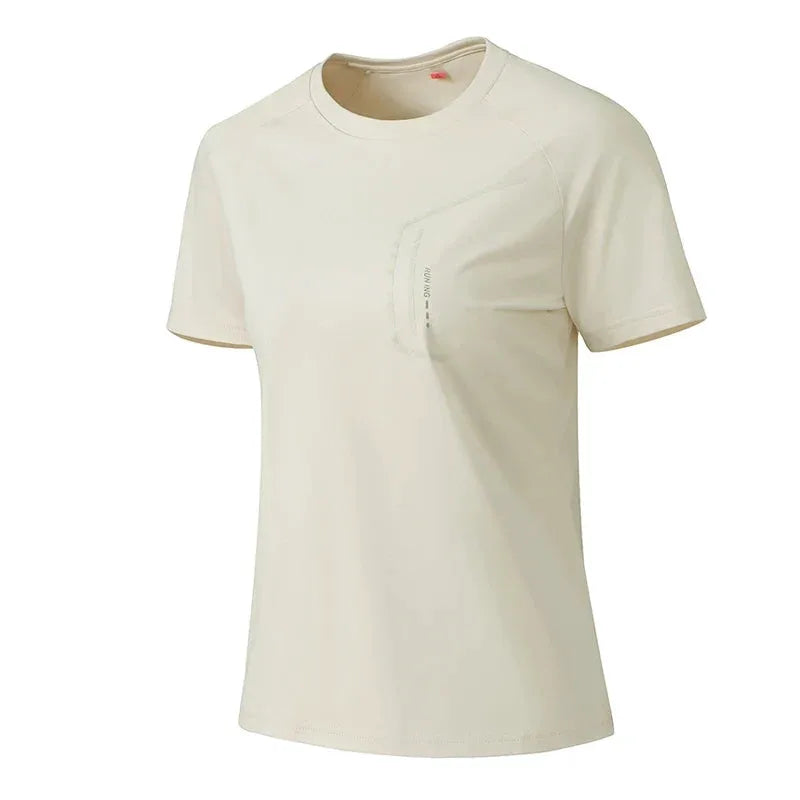 T-Shirt Short Sleeved T-Shirt Cooling Short Sleeve Tee by Vimost Shop
