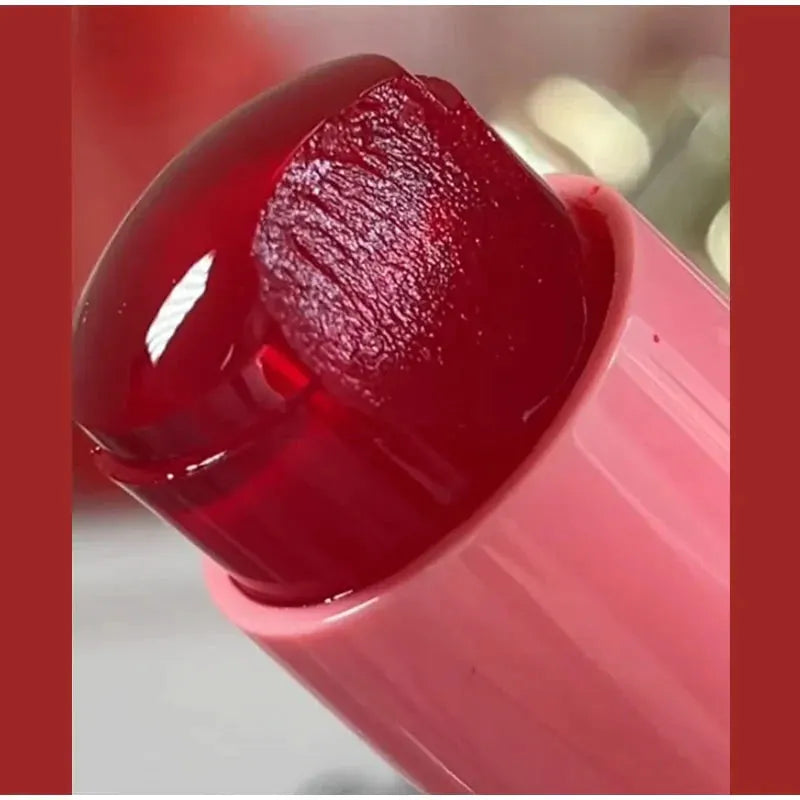 3-in-1 Milk Jelly Tint Facial Blusher Wand Moisturized Long Lasting Matte Rouge Cheek Contour Lipstick Sticker Beauty Makeup by Shop1103508410 Store