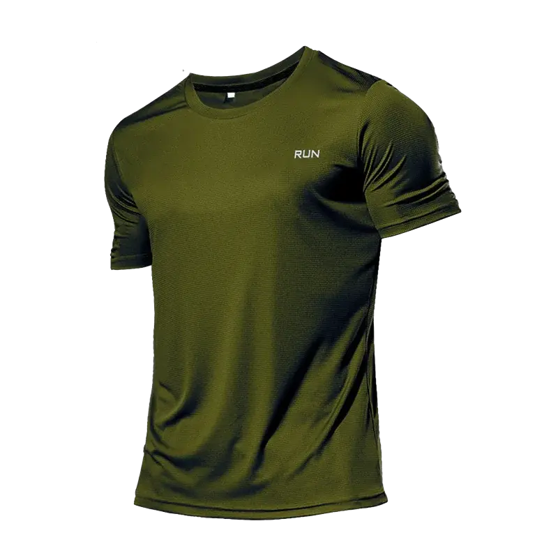 Men Compression Shirt Quick Dry Running Gym Training Sport Top Fitness by Vimost Shop