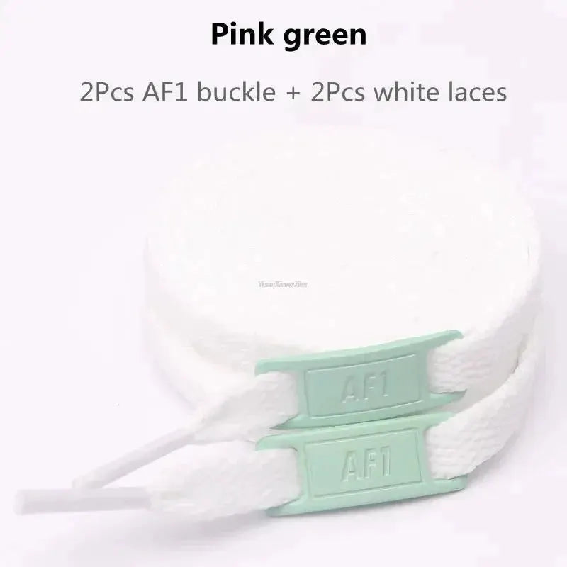 Original AF1 Shoelaces Combination White Flats Laces and Shoe Decoration Suit Sneaker Shoelace Air Force One Shoes Accessories by Stone's Store