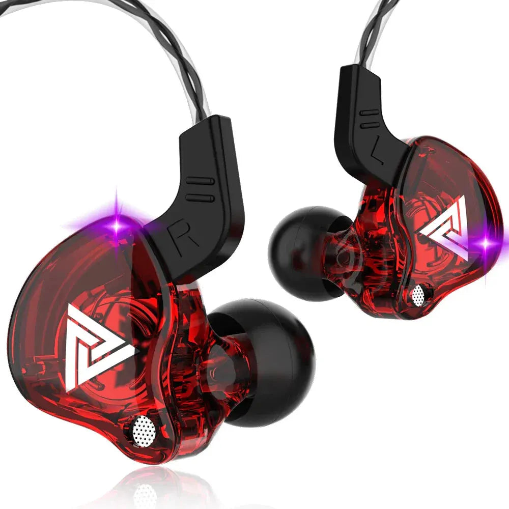 3.5mm Cable Wired Earphones QKZ AK6 HiFi Sound Quality Earphone With Wire Gaming Headset Gamer Headphones Bass Cheap Sale Earbud by KELIXIN Global Store