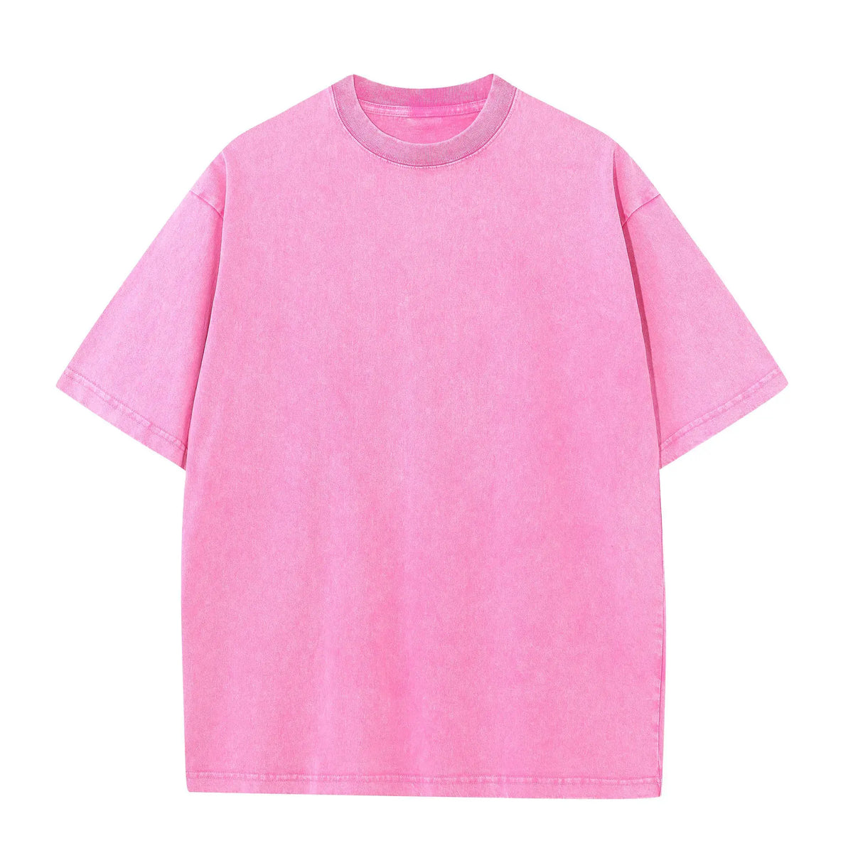 Men’s Washed Oversized Short-Sleeve T-Shirt by Vimost Shop