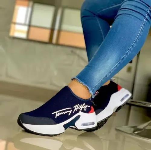 2022 Fashion Casual Breathable Wedges Ladies Walking Sneakers by Coffee Jasper