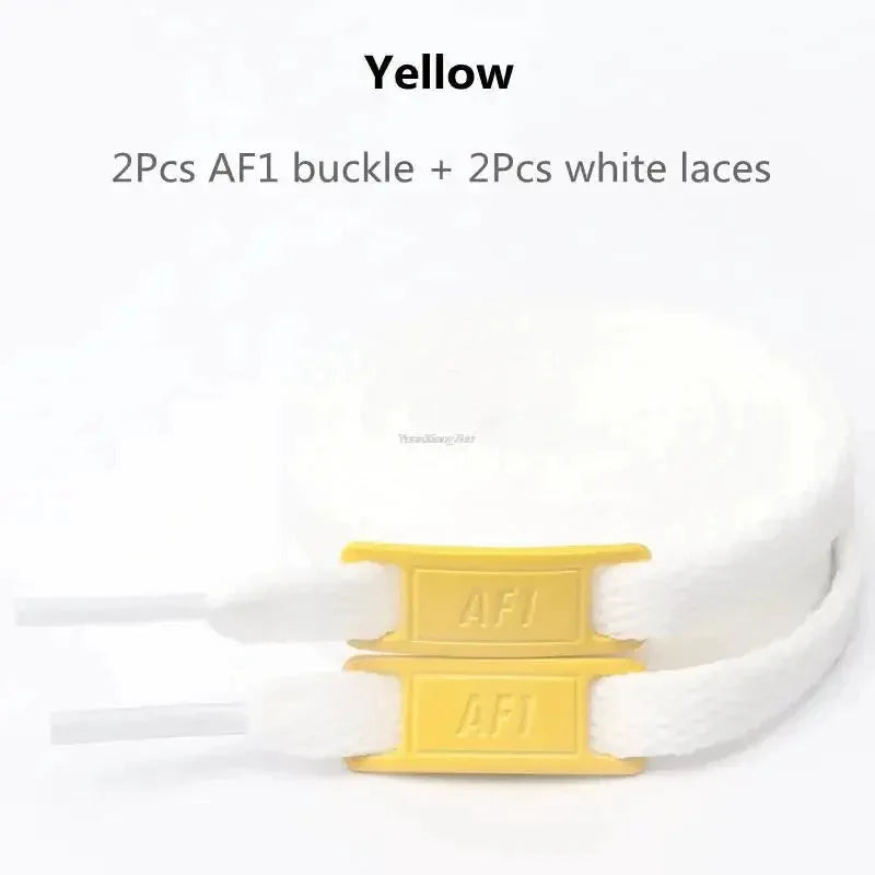 Original AF1 Shoelaces Combination White Flats Laces and Shoe Decoration Suit Sneaker Shoelace Air Force One Shoes Accessories by Stone's Store
