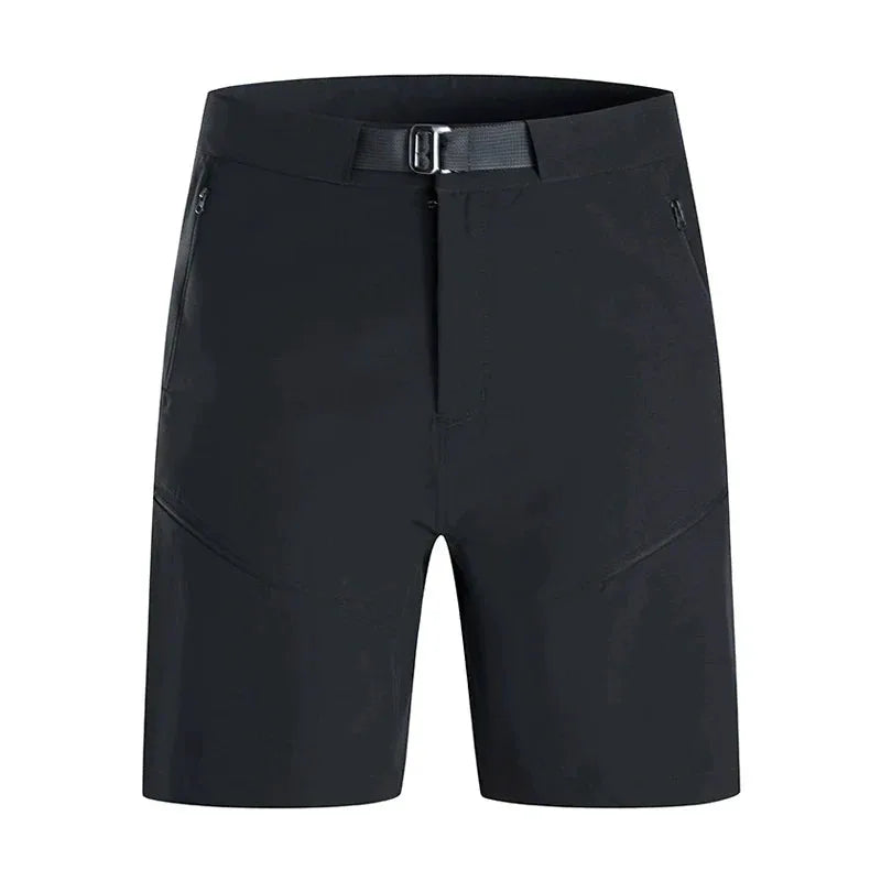 Lightweight Stretch Hiking Shorts with Zippered Pockets by Vimost Shop
