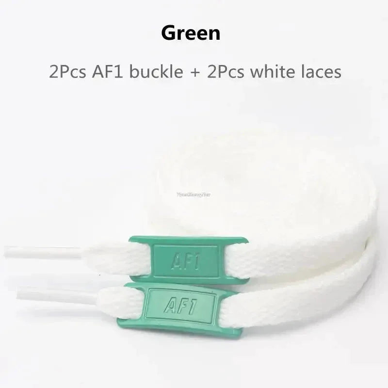 Original AF1 Shoelaces Combination White Flats Laces and Shoe Decoration Suit Sneaker Shoelace Air Force One Shoes Accessories by Stone's Store