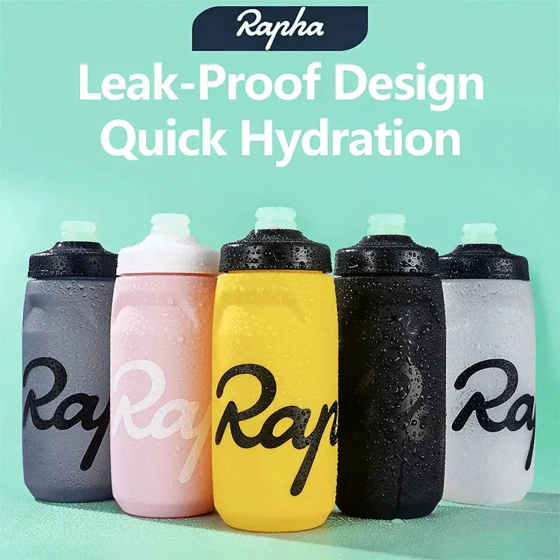 Rapha Cycling Water Bottle 620/750ml Ultra light Leak-proof squeezable Taste-free Camping Hiking Sports Bicycle Kettle by TOPRIDER Official Store