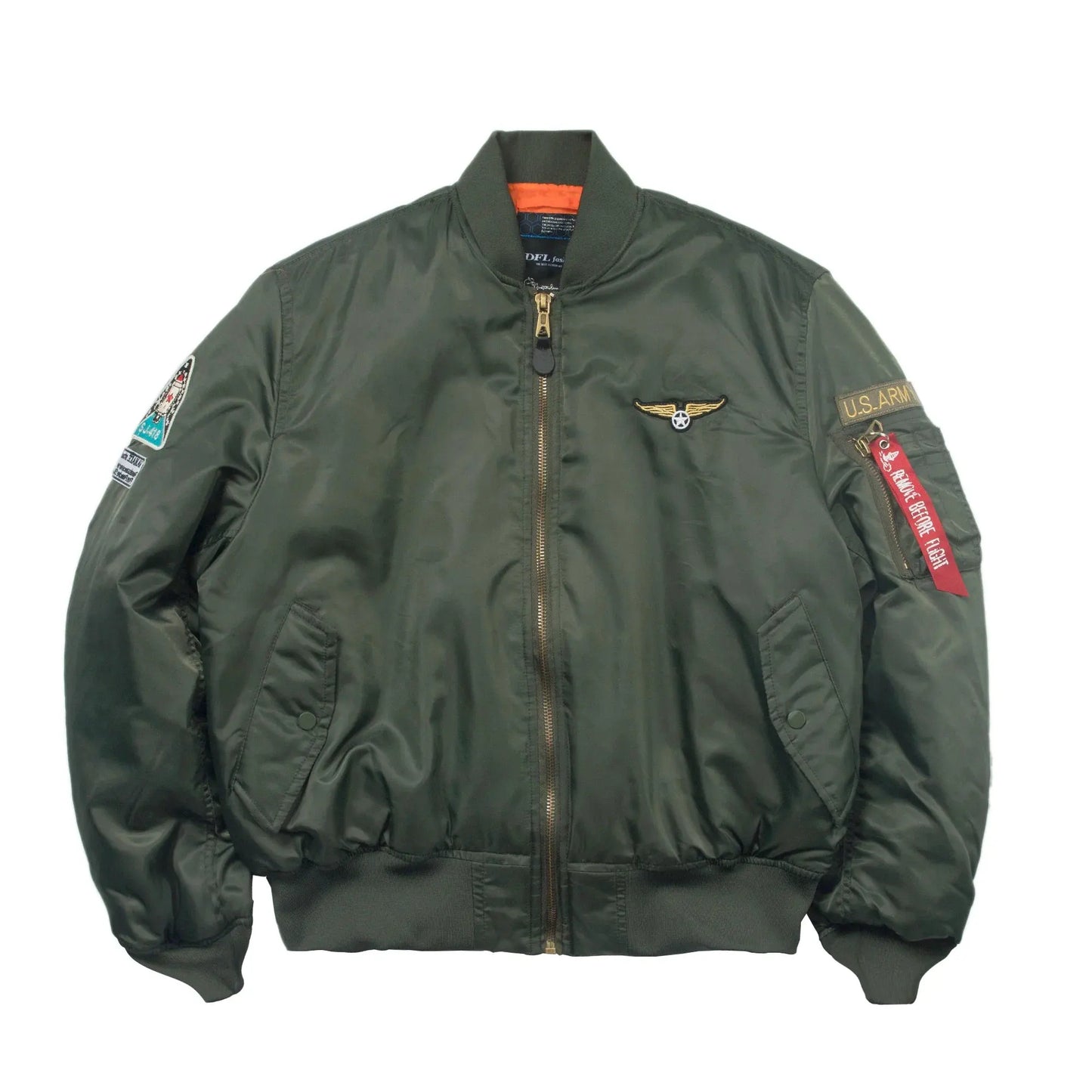 Men's Bomber Jacket Casual Fall Winter Military Jacket and Coats Outwear by Vimost Shop