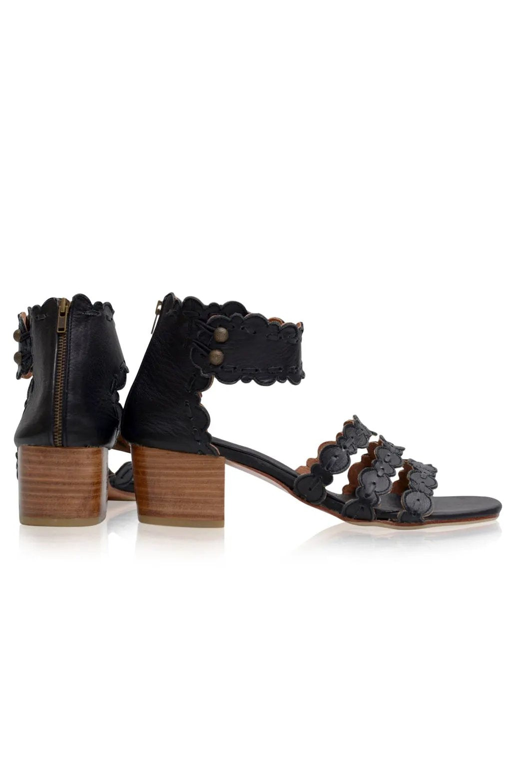 Seaside Block Heel Sandals by ELF