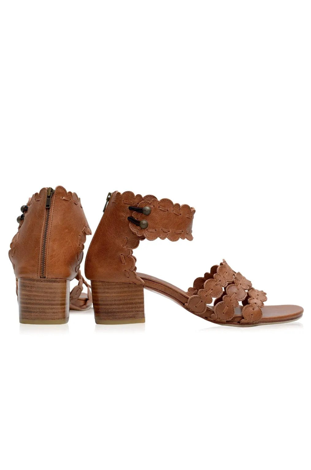 Seaside Block Heel Sandals by ELF