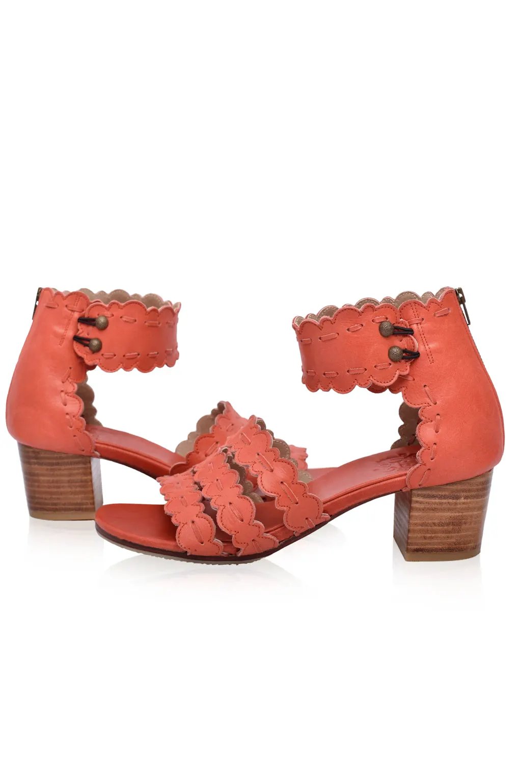 Seaside Block Heel Sandals by ELF