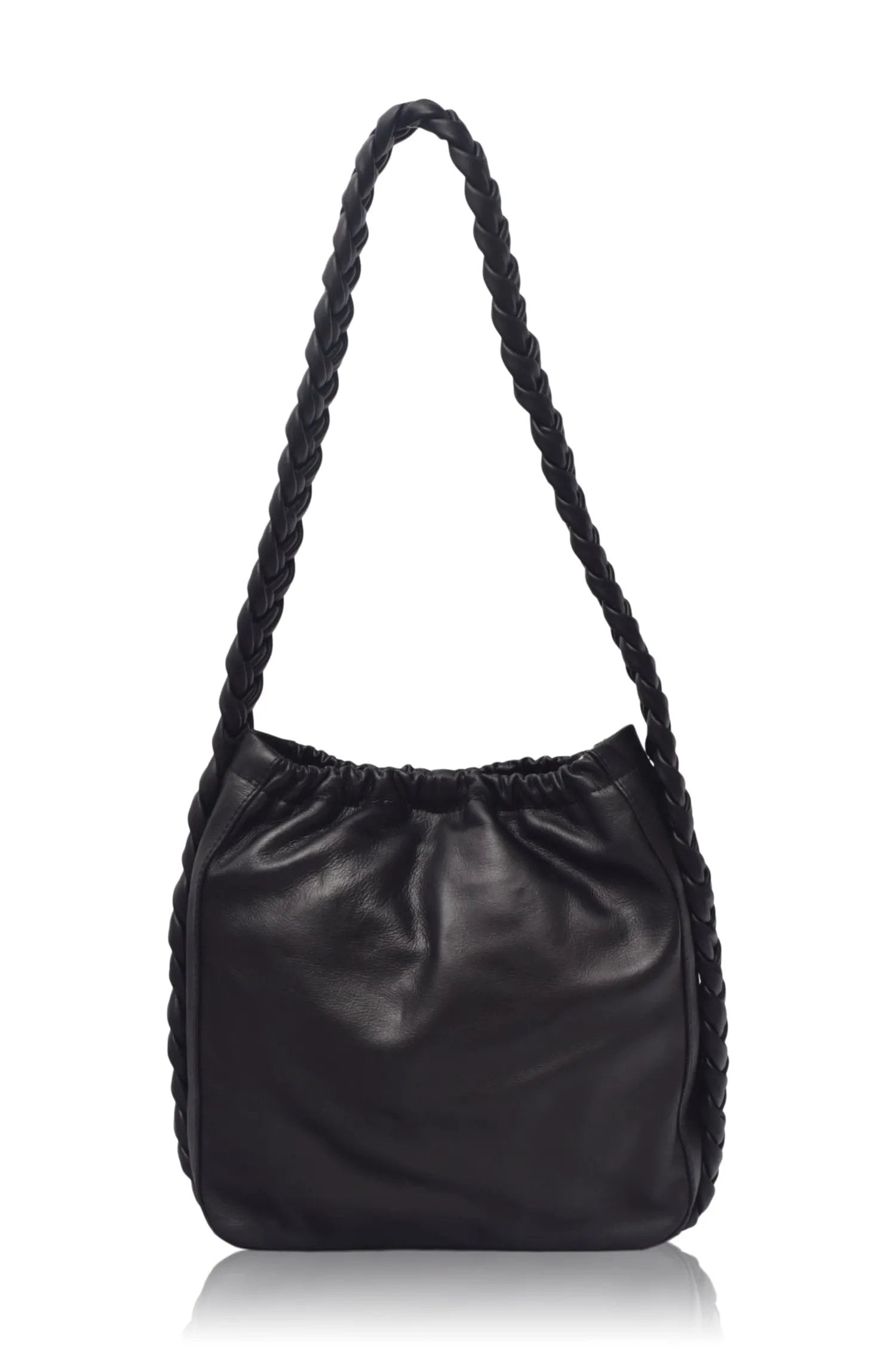 Sivuple Leather Shoulder Bag by ELF