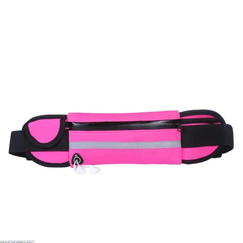 Running Waist bag Men Women Marathon Cycling Multi-functional bags With Water Bottle Waterproof Phone bag unisex Waist Belt pack by Shop1103517546 Store