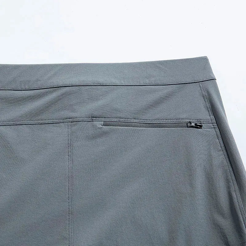 Lightweight Stretch Hiking Shorts with Zippered Pockets by Vimost Shop