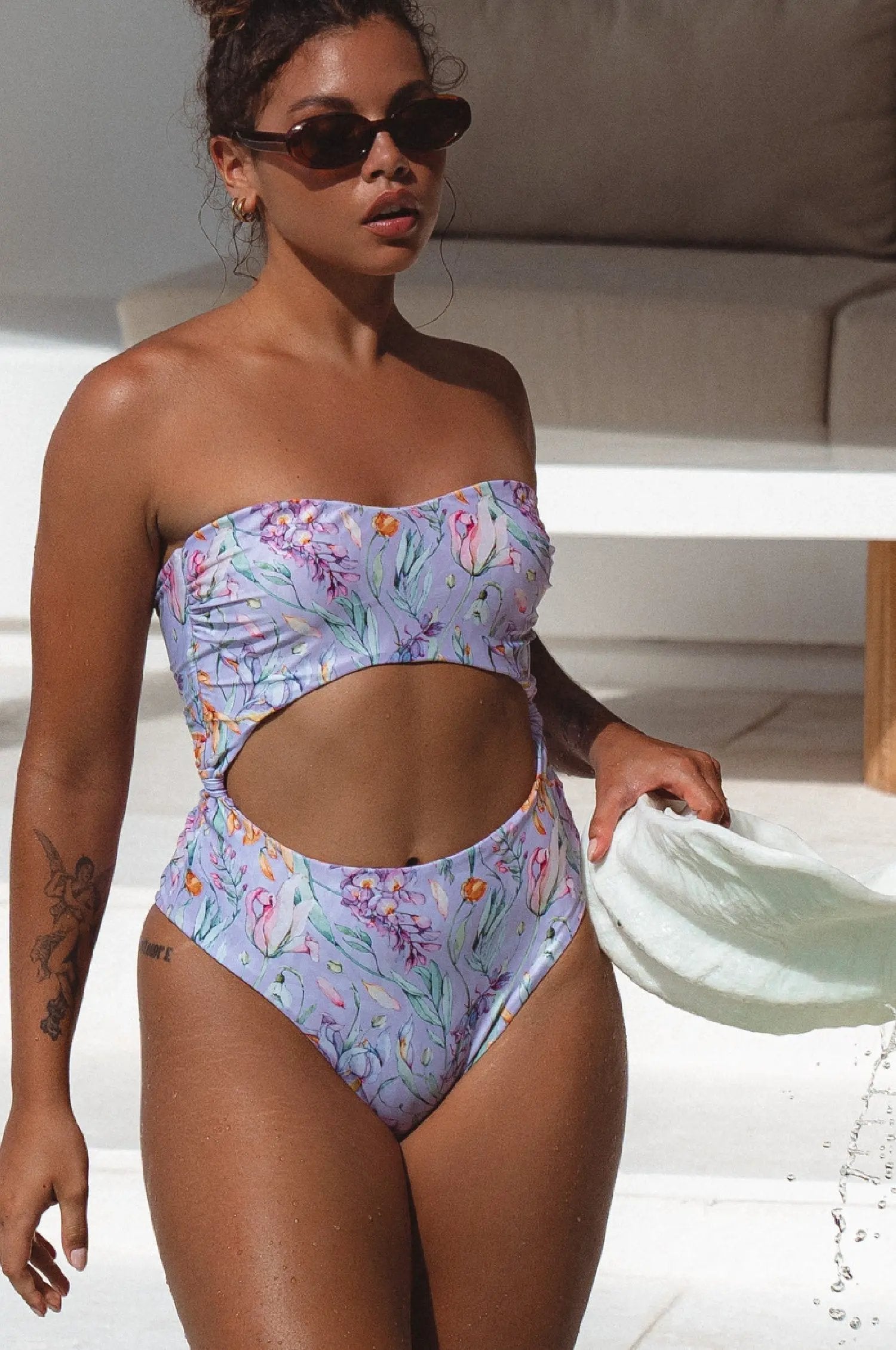 San Leo One Piece Cut-out Swimsuit by Islabayswim